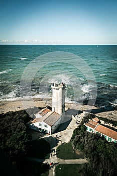 Whale lighthouse - Phare des baleines - in Re island