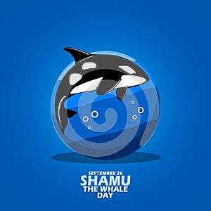 Shamu The Whale Day on September 26