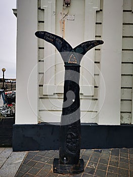 Whale tail milestone in Margate