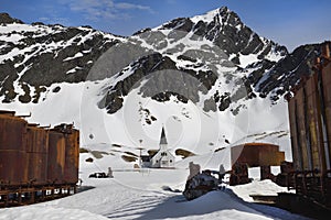 Whaler\'s Church, South Georgia and the Sandwich Islands, Antarctica