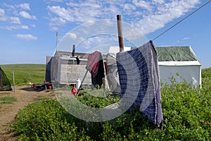 Whaling Camp in the Arctic