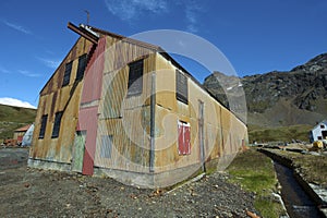 Whaling station at Grytviken