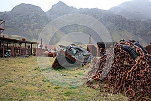 Whaling station Grytviken in South Georgia