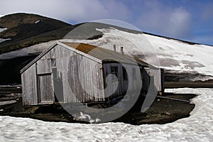 Whaling station ruins Antarctica