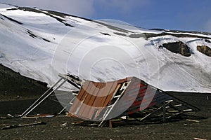 Whaling station ruins Antarctica