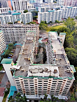 Whampoa housing estate in Singapore photo