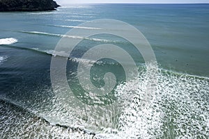 Whangamata beach Aerial