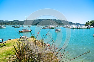 Whangaroa Harbour and marina, Far North, Northland, New Zealand