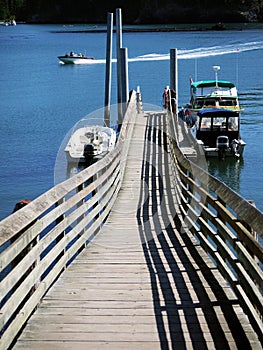 Wharf and Fishing Boat