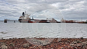 Wharf located at Lorim Point for shiploading