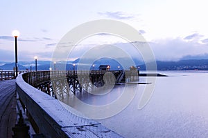 Wharf on Shuswap Lake