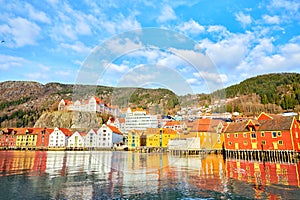 Wharf Skuteviksbrygge in Bergen