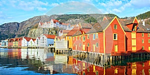 Wharf Skuteviksbrygge in Bergen