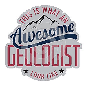 This is what an awesome geologist look like