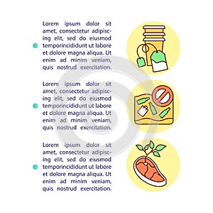 What can be composted concept icon with text