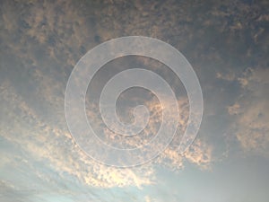 What a cotton like clouds