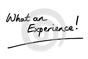 What an Experience