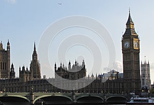 What`s the time on Big Ben in London,England? photo