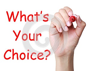 What s your choice? photo