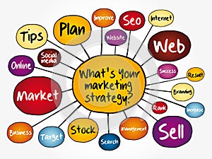 What\'s Your Marketing Strategy mind map