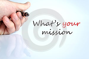 What's your mission concept