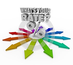 What's Your Rate Percent Sign Interest Investment Return