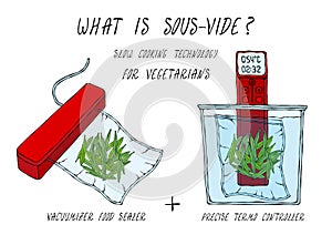 What is Sous-Vide. Slow Cooking Technology. Green Beans. For Vegetarians. Vacuumizer Food Sealer. Chief Cuisine