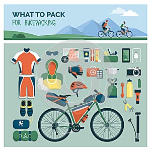 What to pack for bikepacking