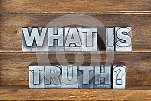 What is truth tray photo