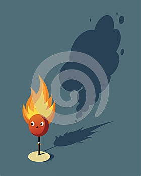What was once a small spark of doubt had now grown into a raging fire fueled by the gaslights shadow that loomed over photo
