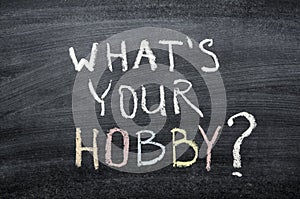 What your hobby photo