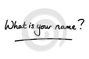 What is your name