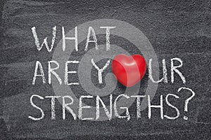 What are your strengths heart photo