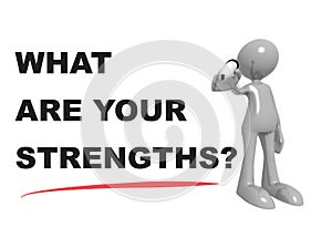 What are your strengths on white