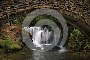 Whatcom Falls under the Bridge