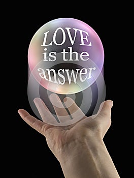 Whatever your Question LOVE is the answer