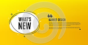 Whats new symbol. Special offer sign. Vector