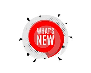 Whats new symbol. Special offer sign. Vector