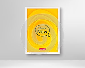 Whats new symbol. Special offer sign. Vector