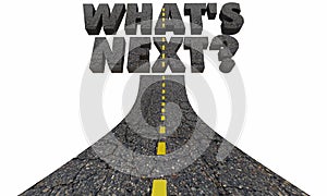 Whats Next Question Road Future Course