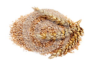 Wheat bran photo