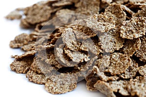 Wheat bran breakfast cereal.