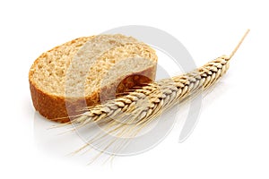 Wheat bread and Wheat