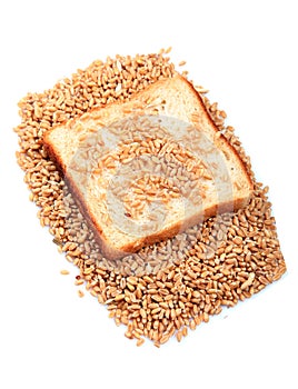 Wheat brown bread