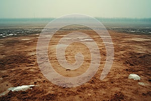 The wheat crop faces destruction due to a large amount of fertilizers photo