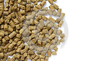 Wheat distiller pellets