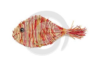 Wheat fish toy