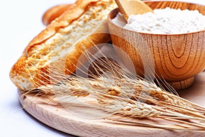 Wheat and flour