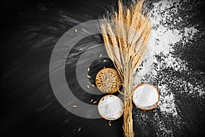 Wheat and flour