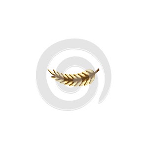 Wheat, grain,agriculture logo Ideas. Inspiration logo design. Template Vector Illustration. Isolated On White Background
